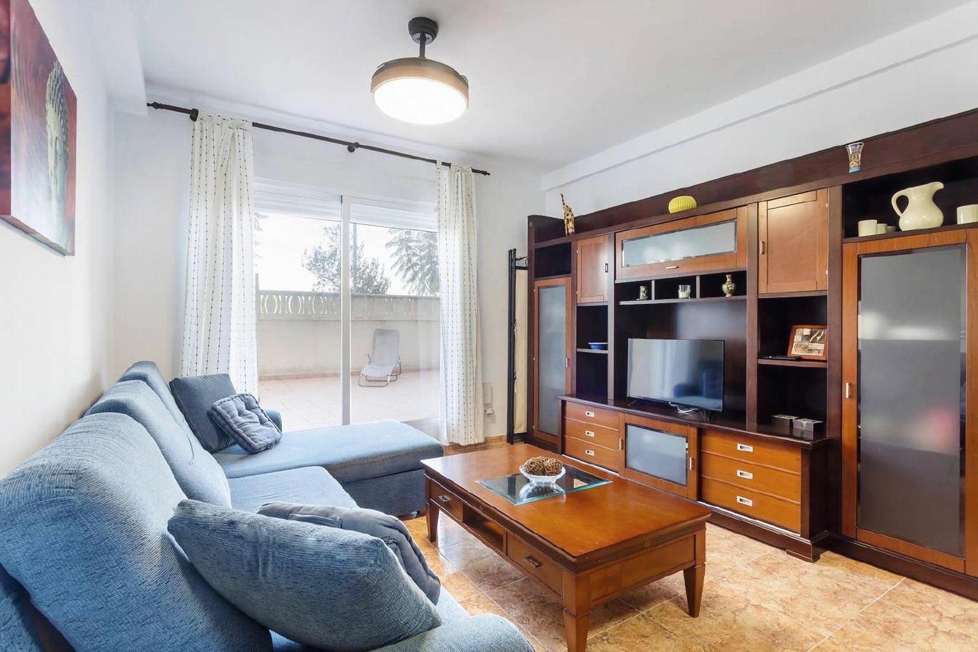 Apartamento con terraza y piscina Canet d'En Berenguer Esterno foto