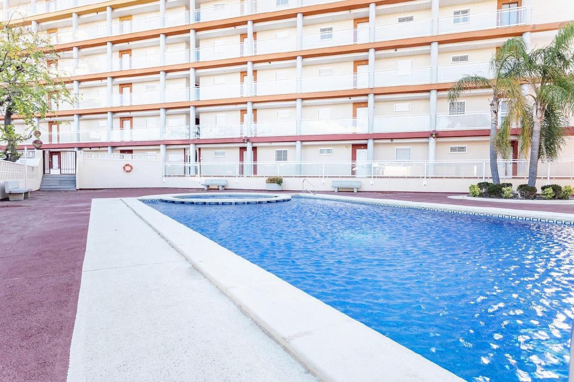 Apartamento con terraza y piscina Canet d'En Berenguer Esterno foto